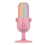 Razer Seiren V3 Chroma RGB-USB-Mikrofon mit Tap-to-Mute, quartz