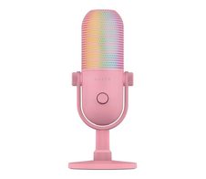 Razer Seiren V3 Chroma RGB-USB-Mikrofon mit Tap-to-Mute, quartz