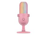 Razer Seiren V3 Chroma RGB-USB-Mikrofon mit Tap-to-Mute, quartz