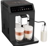 KRUPS EA895N Evidence One Kaffeevollautomat mit Milchaufschäumer - schwarz