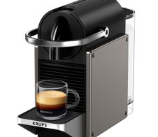 Krups Pixie XN306T10 Halbautomatisch Pad-Kaffeemaschine - Schwarz/Titan