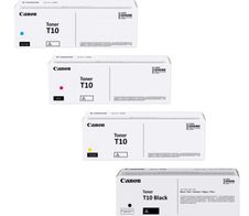 Canon Original Toner T10 Set - 4er Multipack cyan, magenta, gelb, schwarz