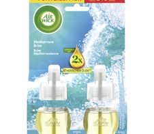 AIRWICK DUO Raumduft-Nachfüller Mediterrane Brise 2x 19 ml