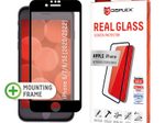 DISPLEX Panzerglas (10H) für Apple iPhone 6/7/8/SE (2020/2022), Eco-Montagerahmen, Full Cover