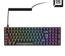 Sharkoon SKILLER SGK50 S2 Black Gaming-Tastatur, Gateron Yellow