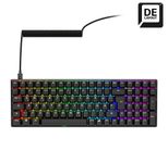 Sharkoon SKILLER SGK50 S2 PBT - Black Gaming-Tastatur, Gateron G Pro 3.0 Yellow