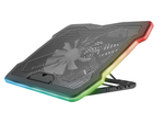 Trust Gaming GXT 1126 Aura Laptop-Kühlständer mit mehrfarbiger Beleuchtung - Schwarz