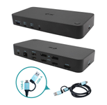 I-TEC USB 3.0/USB-C/Thunderbolt 3x 4K Docking Station mit Power Delivery 100W