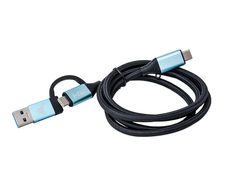 I-TEC USB-C auf USB-C Kabel mit integriertem USB 3.0 Adapter 100cm