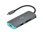 I-TEC USB C Metal Nano Docking Station mit Power Delivery 100W