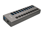 I-TEC USB-A Charging HUB 10 Port mit externem Netzadapter 48W