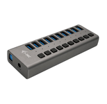 I-TEC USB-A Charging HUB 10 Port mit externem Netzadapter 48W