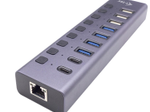 I-TEC USB-A/USB-C Charging HUB 9 Port mit GLAN und Netzteil 60W