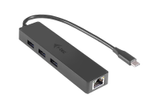 I-TEC USB-C Slim Hub 3 Port mit GLAN