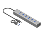 I-TEC USB-C Charging Metal Hub 7 Port
