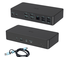 I-TEC USB-A/USB-C/Thunderbolt3 Professional Dual 4K Docking Station Gen2
