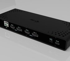 I-TEC Universal Dual 4K Display Docking Station mit Power Delivery 85W