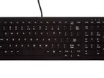 Active Key AK-CB7000F Hygiene-Tastatur - QWERTZ Deutsch - Schwarz