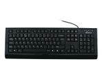 MediaRange MROS101-UK kabelgebundene Tastatur - QWERTY UK - schwarz
