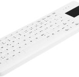 Active Key AK-C4400 medizinische USB Mini-Tastatur mit integriertem Touchpad Weiß