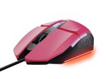 Trust Gaming GXT 109P Felox Beleuchtete Gaming-Maus - Rosa