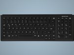 Active Key АК-7000 Tastatur Industriell PS/2 QWERTY US Englisch Schwarz