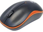 Manhattan Success kabellose Maus- Schwarz/Orange