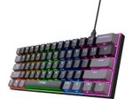 Trust GXT 867 Acira 60 % mechanische Mini-Gaming-Tastatur, DE Layout