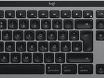 Logitech MX Keys S for Mac Tastatur Büro RF Wireless + Bluetooth QWERTZ Deutsch Aluminium, Schwarz