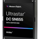 WD Ultrastar DC SN655 U.3 SSD - 7,68 TB, SE