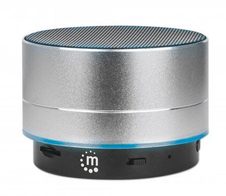 Manhattan Metallic Bluetooth Lautsprecher - Silber