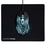 Trust Gaming Gamer-Maus und Mauspad - Schwarz