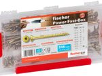 fischer Holzschrauben Sortiment PowerFast-Box FPF 245-teilig