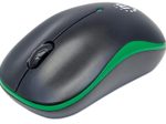 Manhattan Success kabellose Maus - Schwarz/Grün