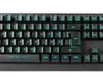 LC-Power LC-KEY-4B-LED Tastatur QWERTZ Deutsch, Schwarz