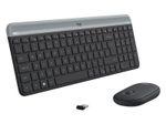 Logitech MK470 Tastatur Maus enthalten Universal RF Wireless QWERTY US International Graphit