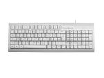 MediaRange MROS116 Tastatur Büro USB QWERTZ Deutsch Weiß