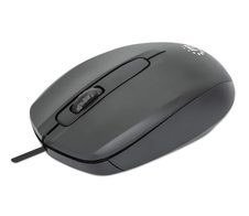 Manhattan Comfort II kabelgebundene Maus - Schwarz