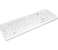 Active Key AK-C7012 Hygiene Tastatur - Deutsch - Weiß