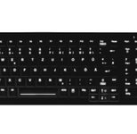 Active Key MedicalKey AK-C7000 Hygiene Tastatur - QWERTZ Deutsch - Schwarz