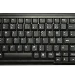 Active Key AK-7000 Industrietastatur - Deutsch - Schwarz