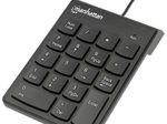 Manhattan kabelgebundene Numerische Tastatur - Schwarz