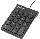 Manhattan kabelgebundene Numerische Tastatur - Schwarz
