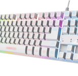 Trust Gaming GXT 833W Thado Tastatur mit TKL-Beleuchtung - Weiß DE