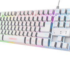 Trust Gaming GXT 833W Thado Tastatur mit TKL-Beleuchtung - Weiß DE