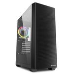 Sharkoon PC Gehäuse VS9 RGB Black ATX schwarz