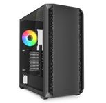 Sharkoon PC Gehäuse AK2 RGB Black ATX schwarz