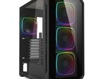 Sharkoon PC Gehäuse AK5G RGB Black ATX schwarz