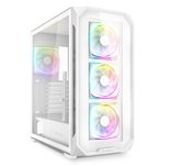 Sharkoon PC Gehäuse AK5G RGB White ATX weiß
