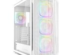 Sharkoon PC Gehäuse AK5M RGB White ATX weiß